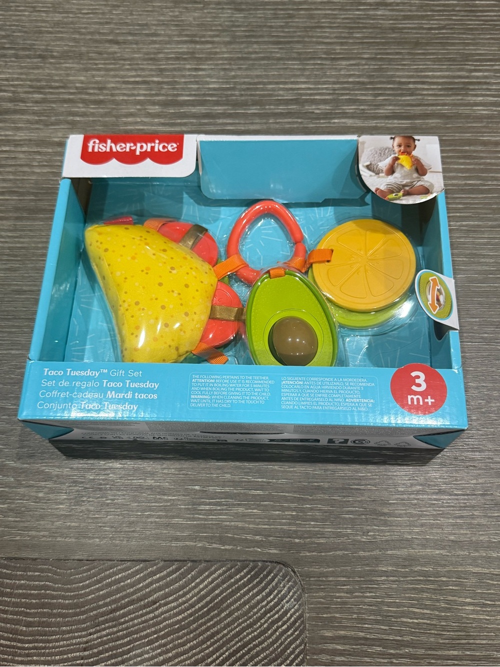 NWT Fisher-Price Taco Tuesday Baby gift Toy Set